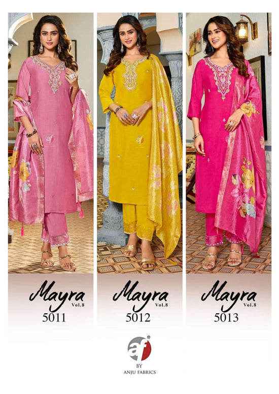 Anju Fabric Mayra Vol-08