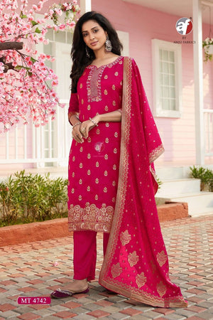 Anju Fabric Mt - 4738 - Amrah Wholesale