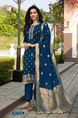 Anju Fabric Mt - 4738 - Amrah Wholesale
