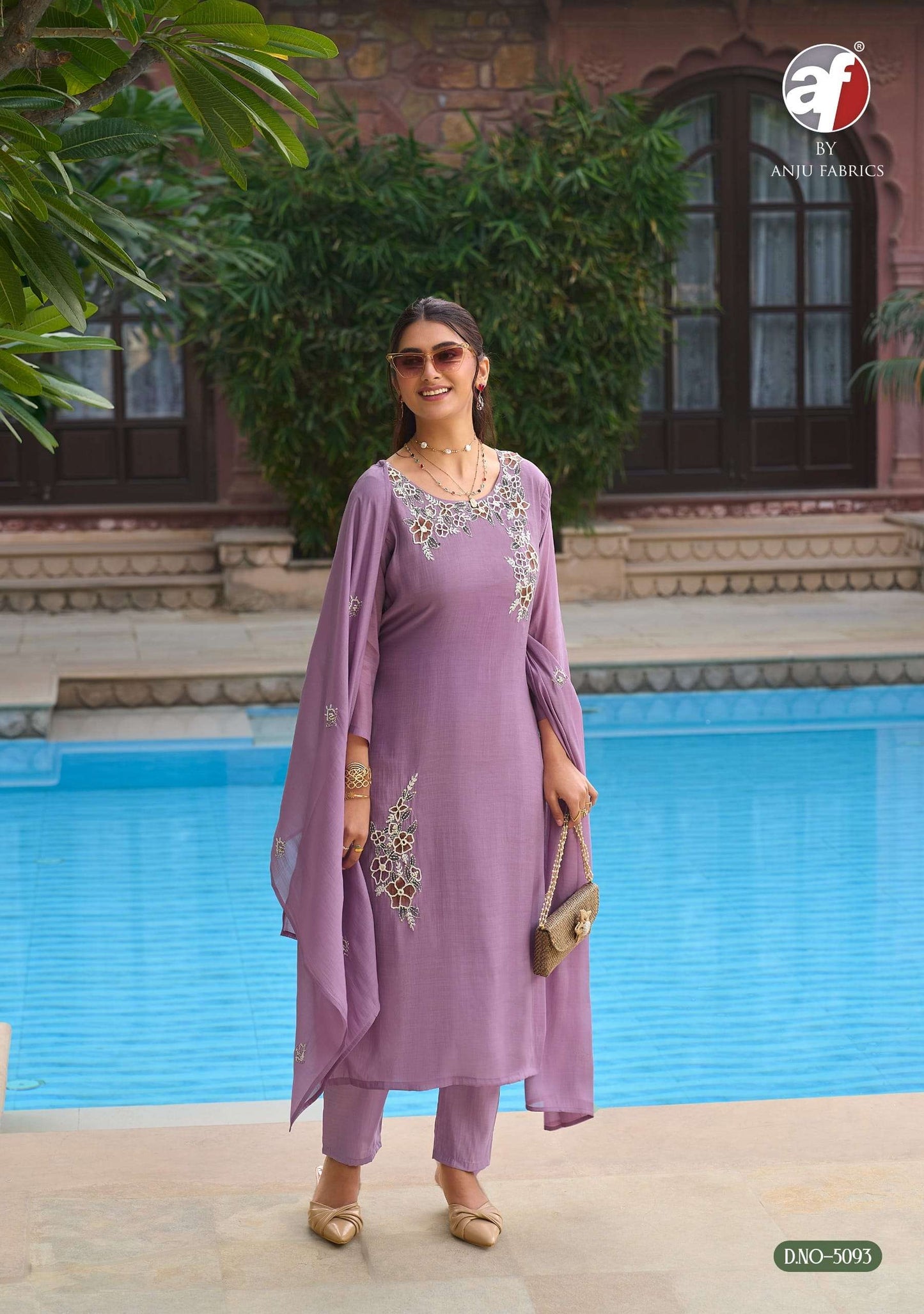 Anju Fabric Patterns Vol - 04 - Amrah Wholesale
