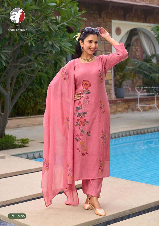 Anju Fabric Patterns Vol - 04 - Amrah Wholesale
