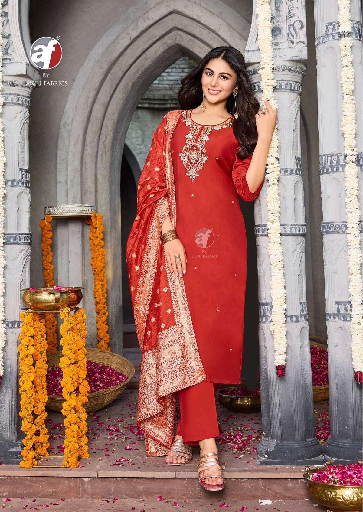 Anju Fabric Vastra Vol-06