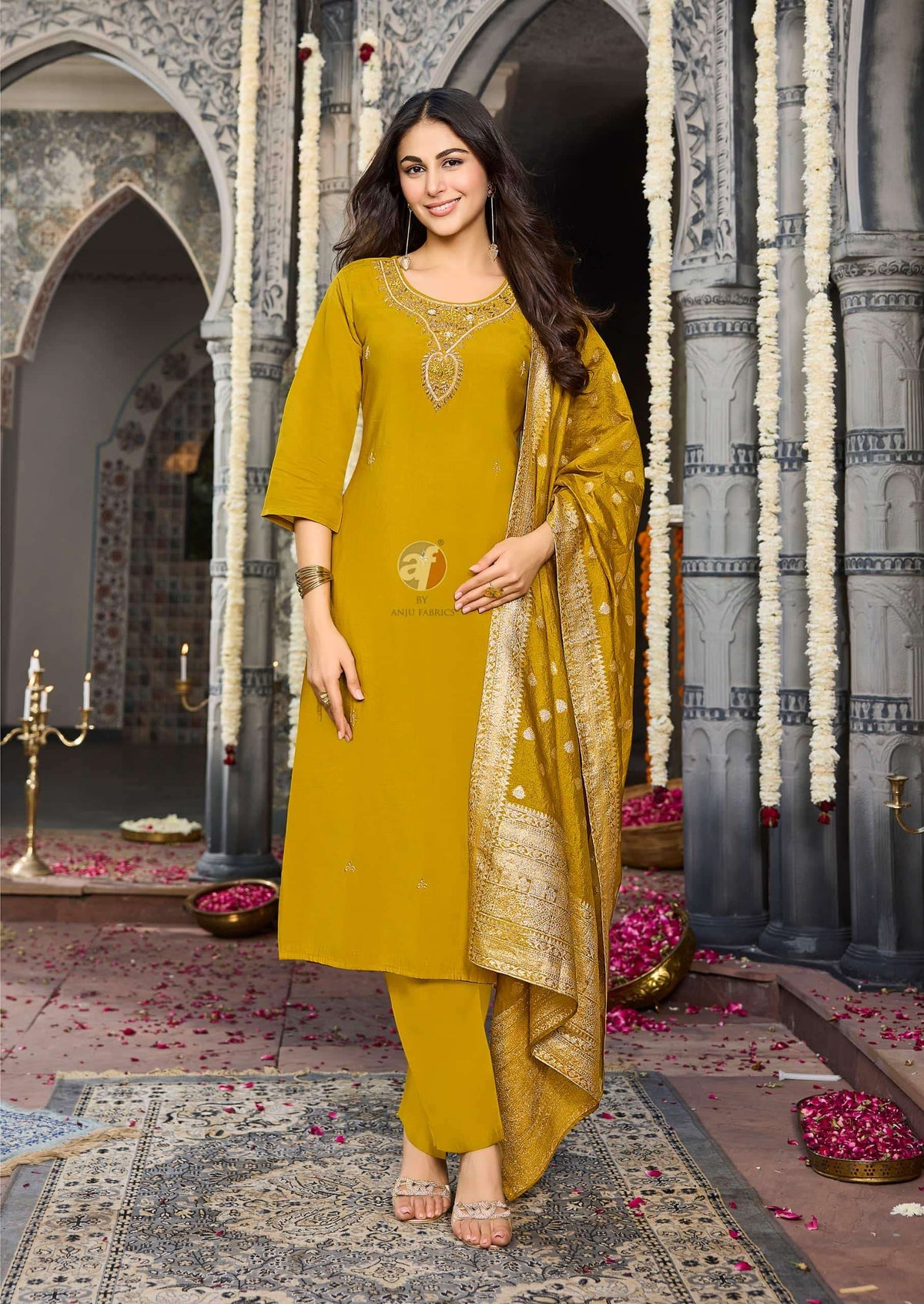 Anju Fabric Vastra Vol-06
