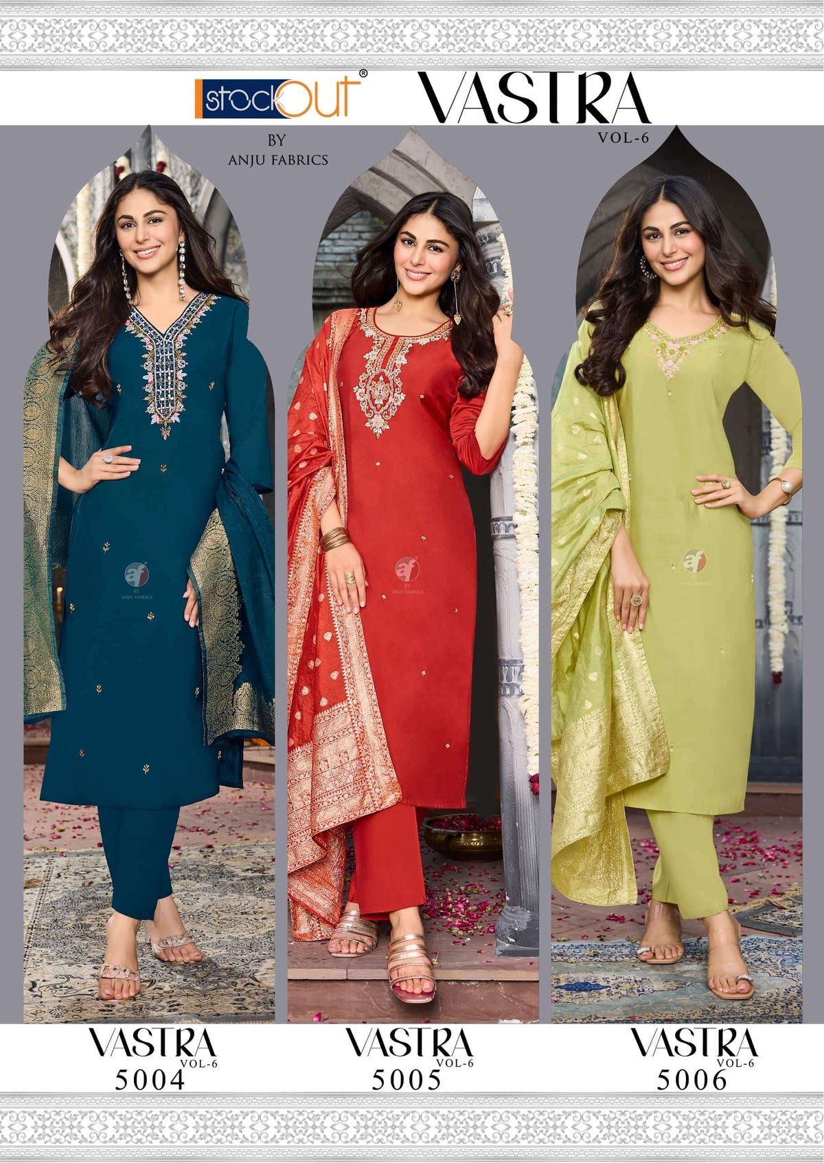 Anju Fabric Vastra Vol-06