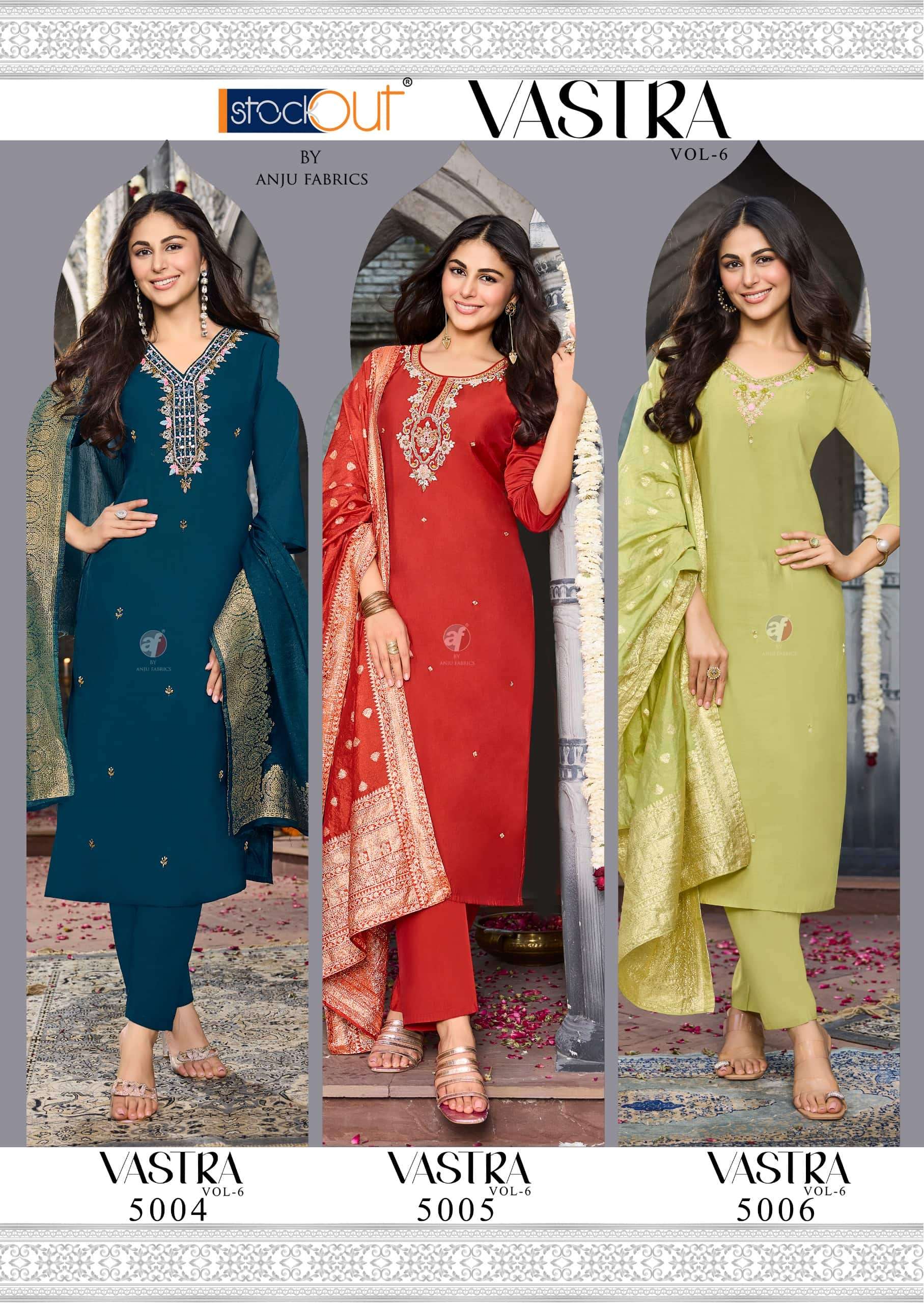 Anju Fabric Vastra Vol-06