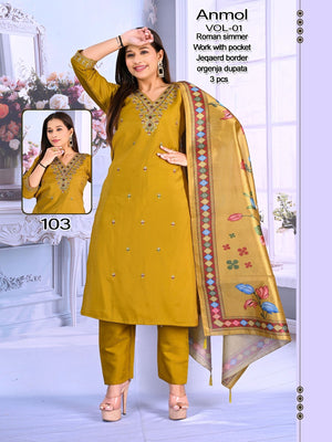 Anmol Vol 01 Kurti Set Wholesale Catalogue - Amrah Wholesale