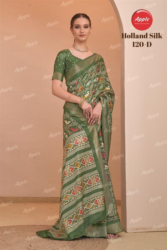 Apple Holland Silk 120 Silk Blend Saree
