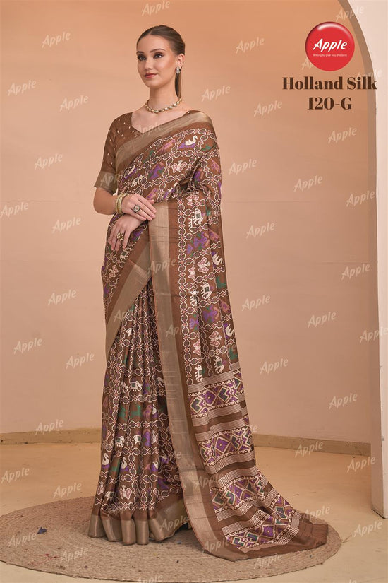 Apple Holland Silk 120 Silk Blend Saree