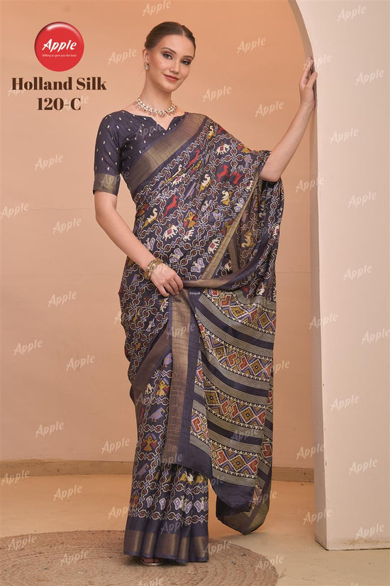 Apple Holland Silk 120 Silk Blend Saree