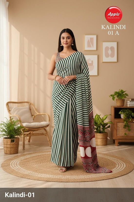 Apple Kalindi Saree Wholesale Catalogue - Amrah Wholesale