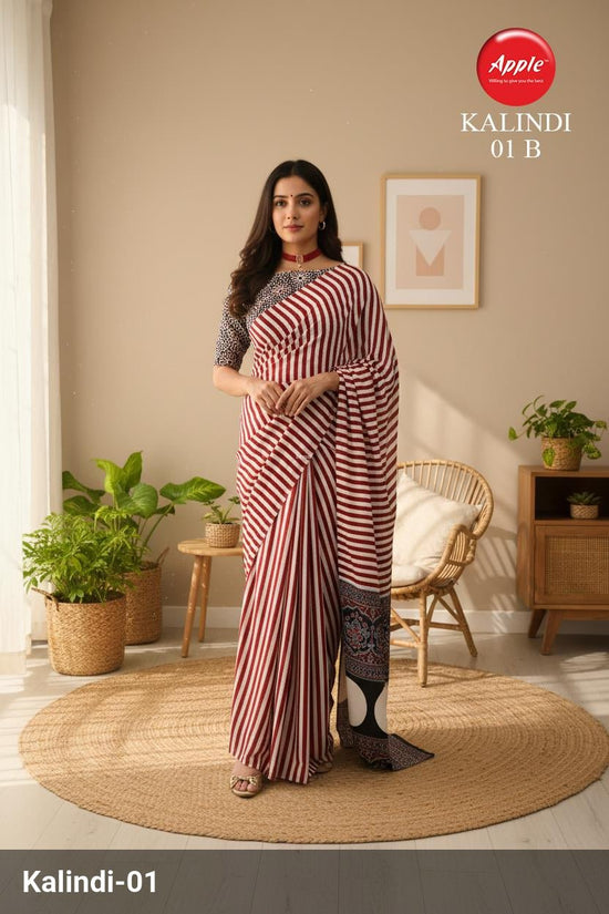 Apple Kalindi Saree Wholesale Catalogue - Amrah Wholesale