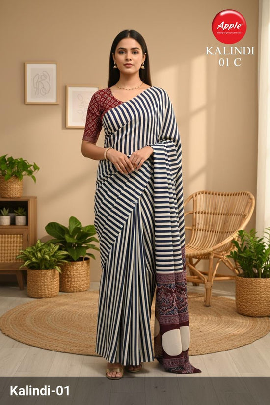 Apple Kalindi Saree Wholesale Catalogue - Amrah Wholesale
