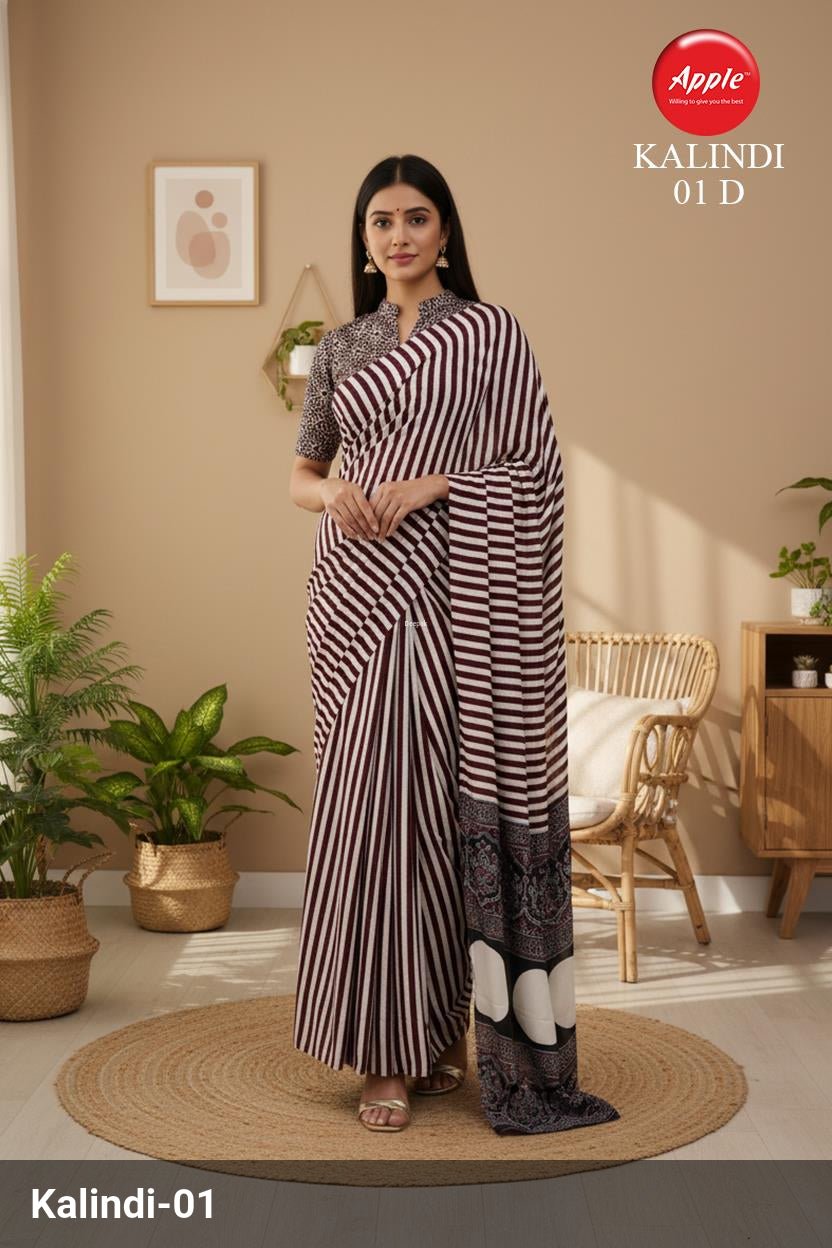 Apple Kalindi Saree Wholesale Catalogue - Amrah Wholesale