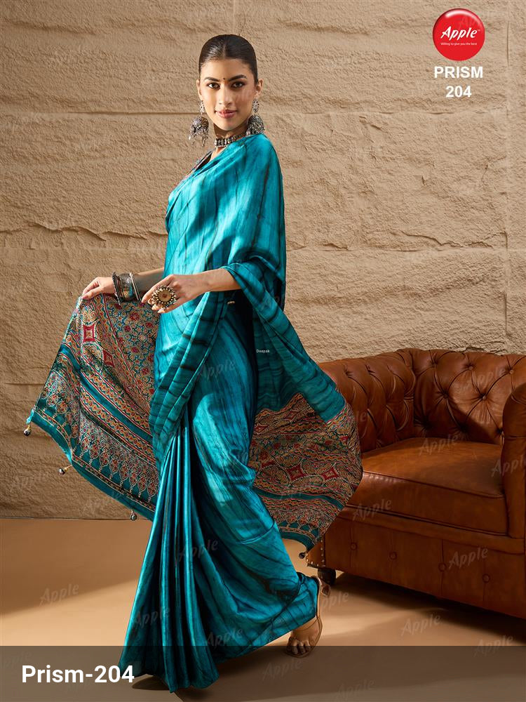 Apple Saree Apple Prism Vol 02 Crepe Saree