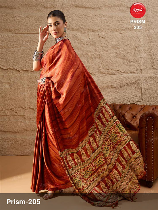 Apple Saree Apple Prism Vol 02 Crepe Saree