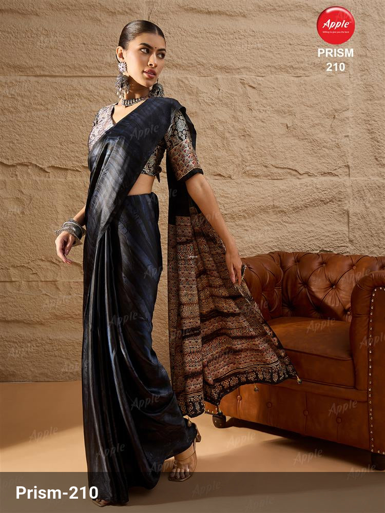 Apple Saree Apple Prism Vol 02 Crepe Saree