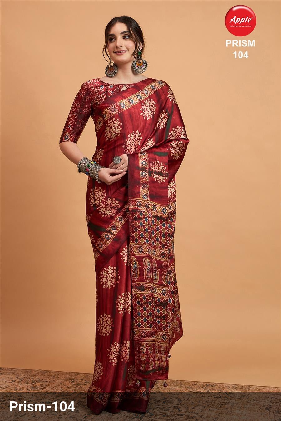 Apple Prism Vol 1 Saree Wholesale Catalogue - Amrah Wholesale