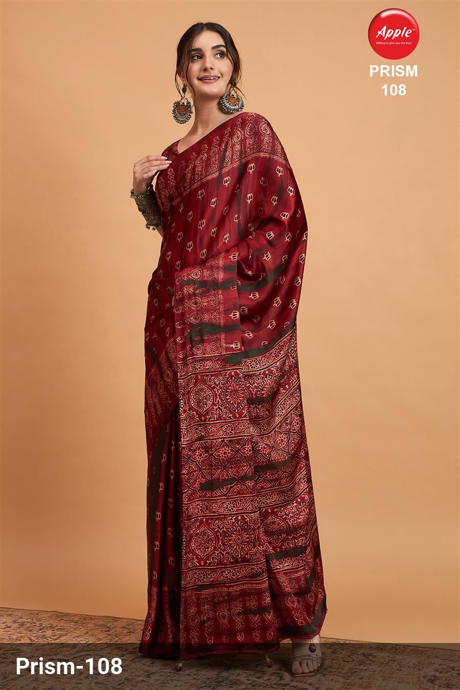Apple Prism Vol 1 Saree Wholesale Catalogue - Amrah Wholesale