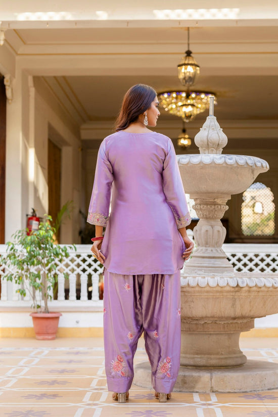 Aralina 04 Japan Satin Kurti Pant Dupatta Set Wholesale Surat India - Amrah Wholesale