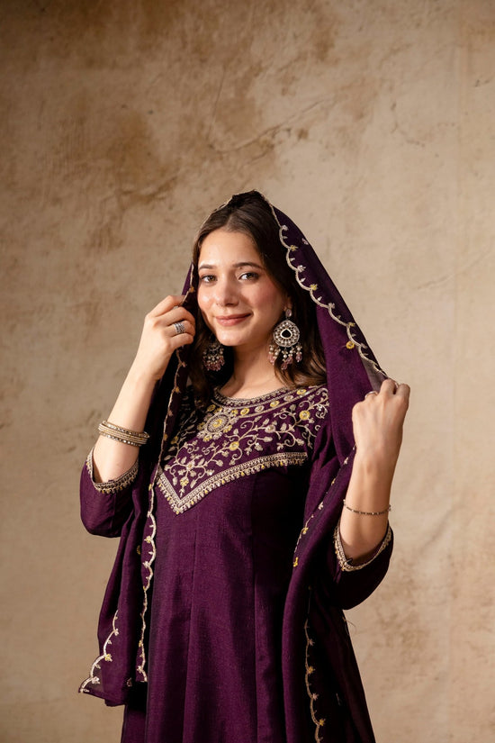 Aravani Vol 2 Vichitra Silk Kurti Pant Dupatta Set - Amrah Wholesale