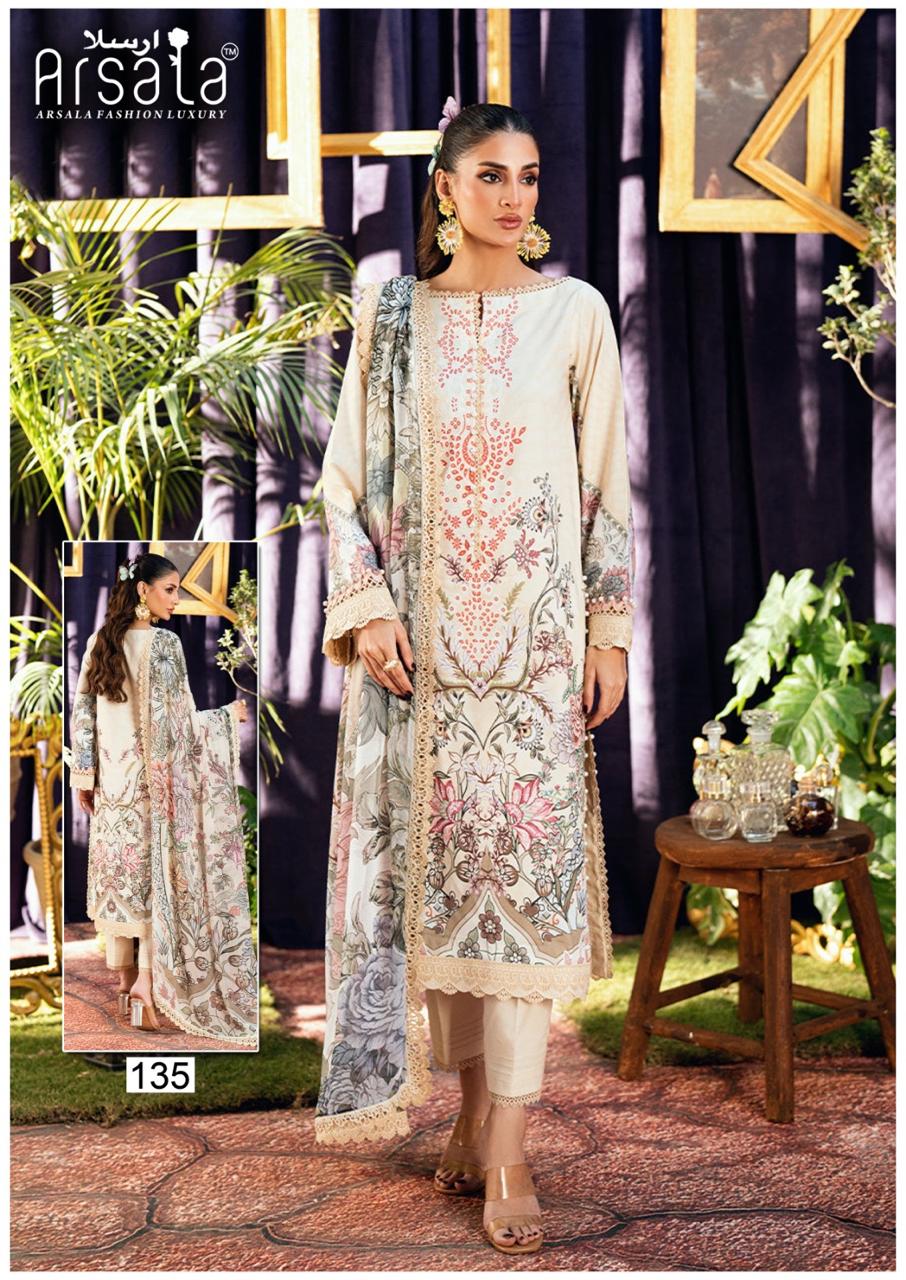 Arsala Amara Vol 4 Readymade Cotton Kurti Pant Dupatta Set - Amrah Wholesale