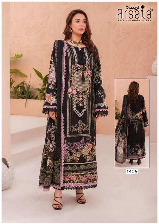 ARSALA AMIRA COLLECTION VOL-14 Lawn Cotton Printed Pakistani Suit - Amrah Wholesale