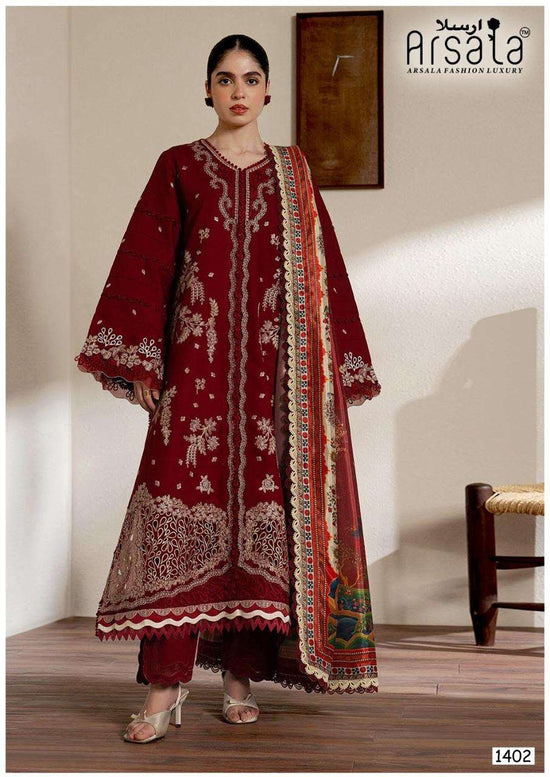 ARSALA AMIRA COLLECTION VOL-14 Lawn Cotton Printed Pakistani Suit - Amrah Wholesale