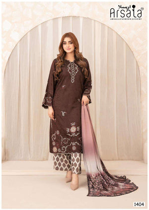 ARSALA AMIRA COLLECTION VOL-14 Lawn Cotton Printed Pakistani Suit - Amrah Wholesale