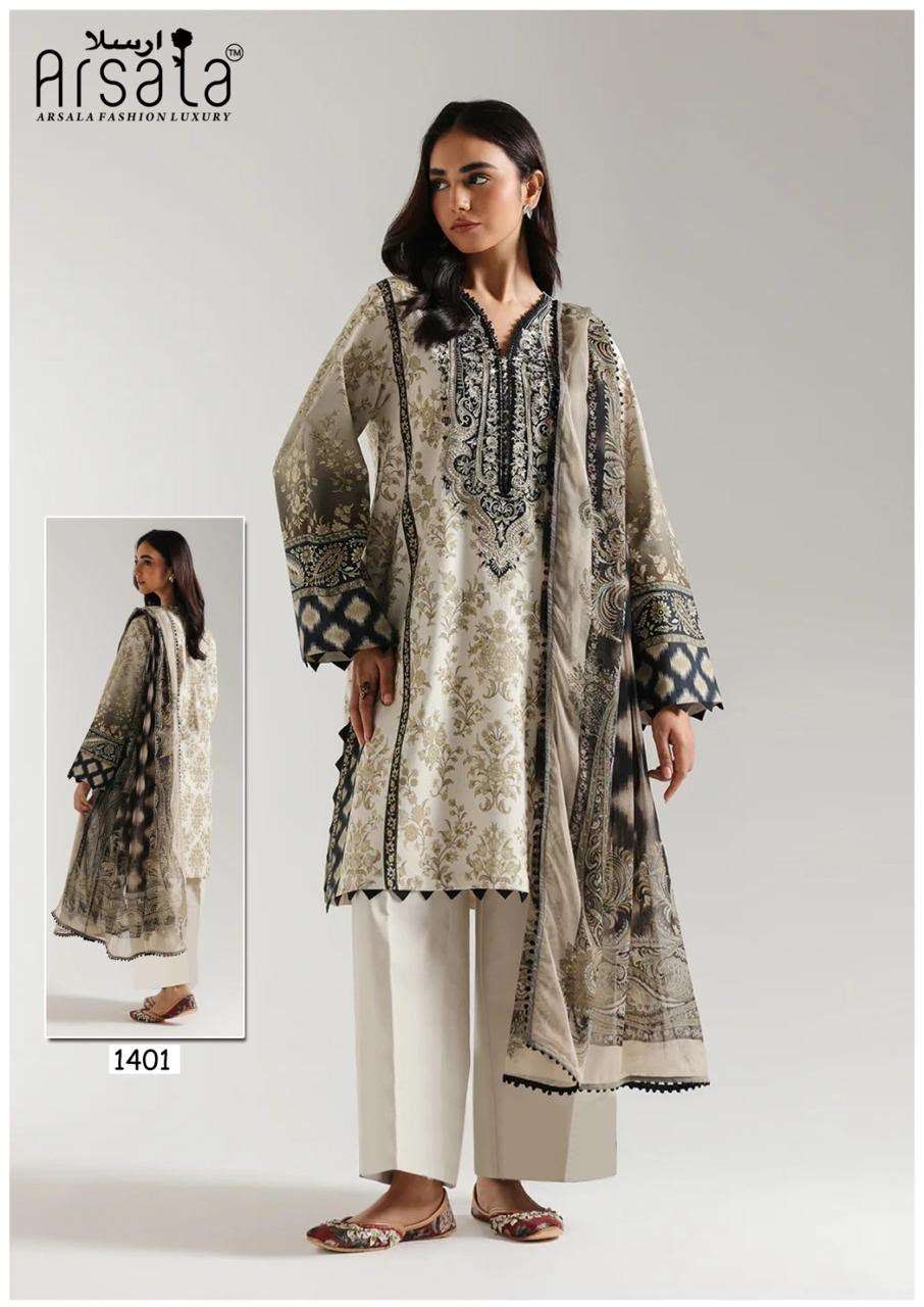 ARSALA AMIRA COLLECTION VOL-14 Lawn Cotton Printed Pakistani Suit - Amrah Wholesale