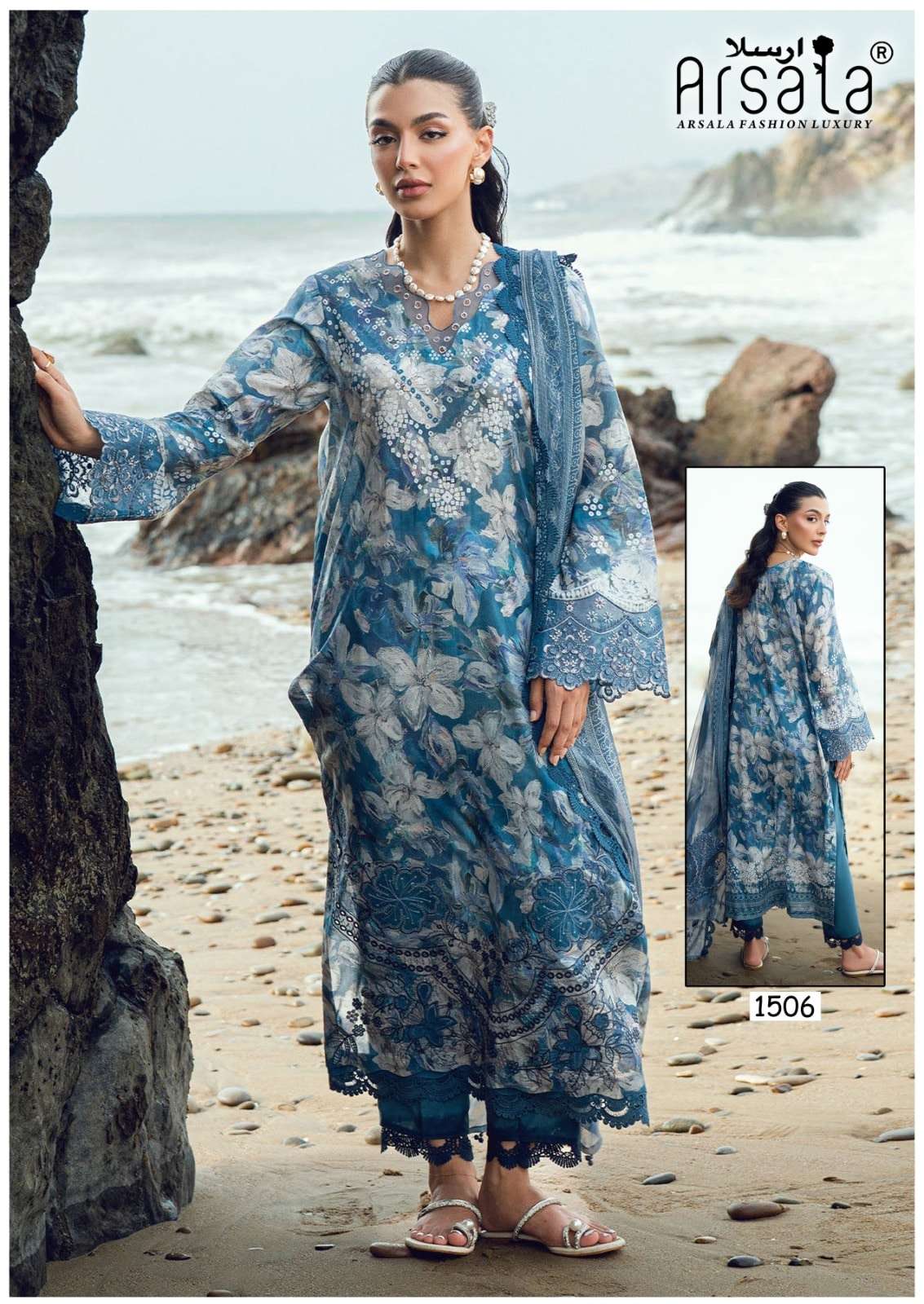 Arsala Amira Vol-15 Cotton Printed Ready To Wear Salwar Suits