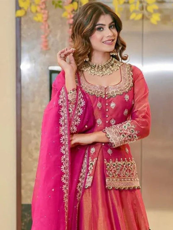 Arya Designs Arya Drs 215 Premium Fendi Indo Western Lehenga
