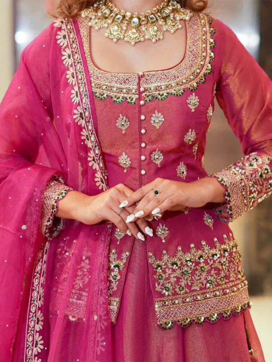 Arya Designs Arya Drs 215 Premium Fendi Indo Western Lehenga