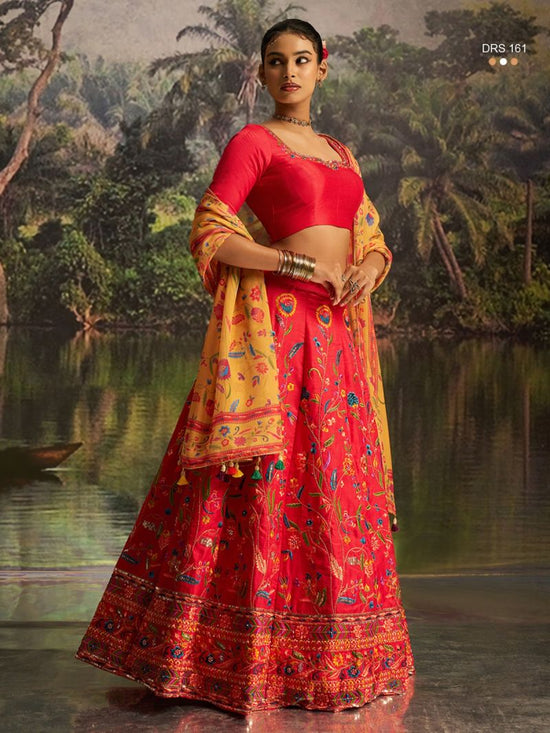 Arya DRS 161 Silk Zari & Sequence Work Designer Lehenga Choli