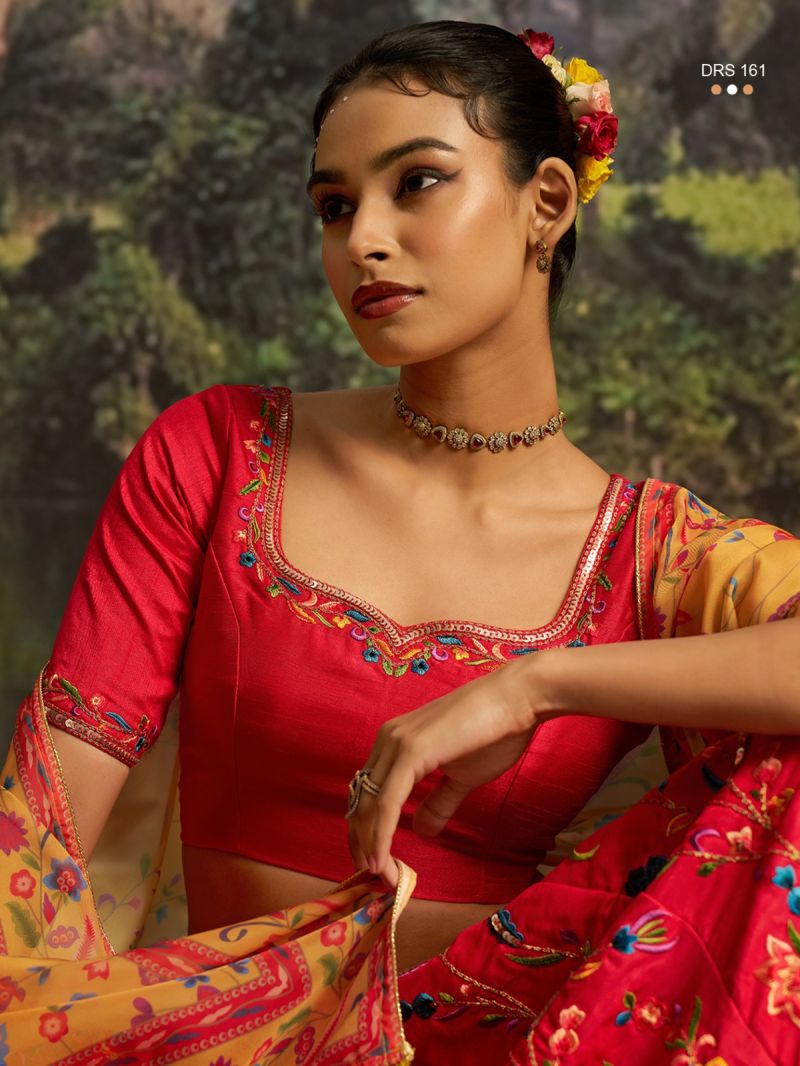 Arya DRS 161 Silk Zari & Sequence Work Designer Lehenga Choli
