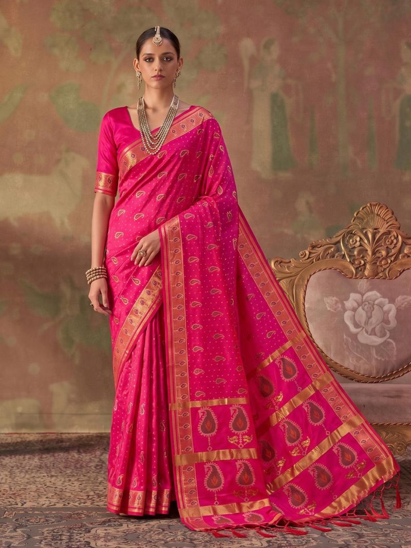 Ast Kashvi Silk Soft Silk Zari Weaving Festival Saree Collection - Amrah Wholesale