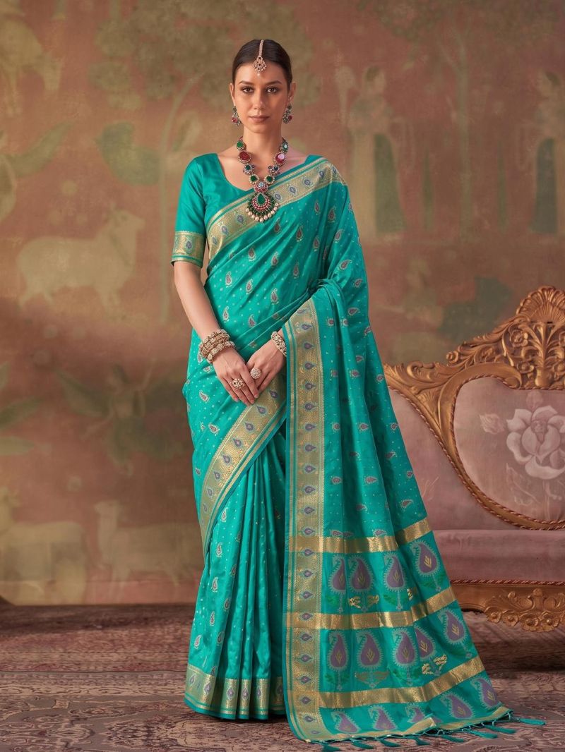 Ast Kashvi Silk Soft Silk Zari Weaving Festival Saree Collection - Amrah Wholesale