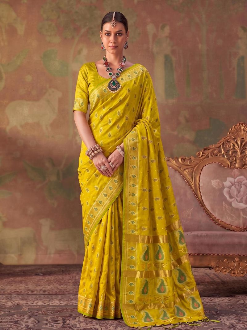 Ast Kashvi Silk Soft Silk Zari Weaving Festival Saree Collection - Amrah Wholesale