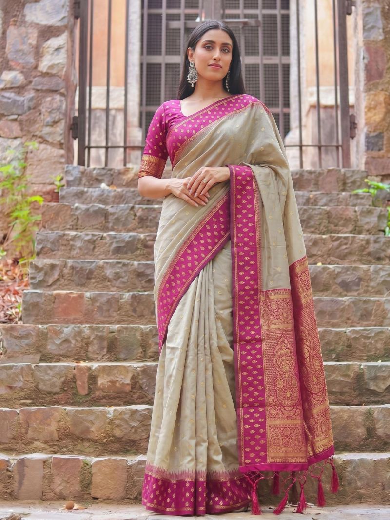 Ast Madhvi Cotton Vol 2 Cotton Silk Zari Border Saree