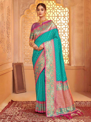 Astita Afreen 5013 to 5018 Silk Blend Party Wear Saree - Amrah Wholesale
