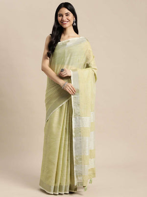 Astita Finland Linen Cotton Printed Saree - Amrah Wholesale