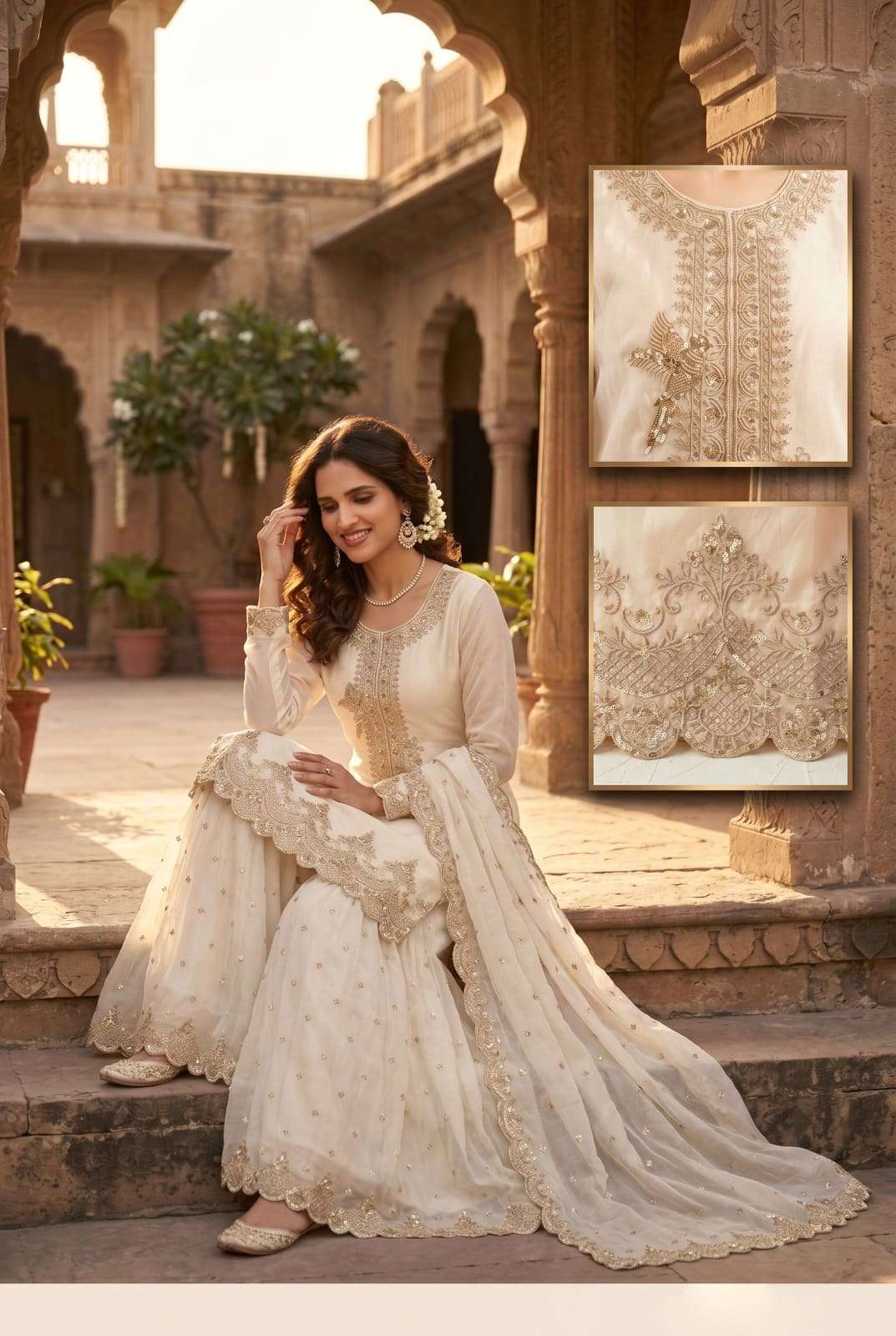 Aurraa Designer Roohaa Vol 18 Tora Silk Embroidery Salwar Suit Set