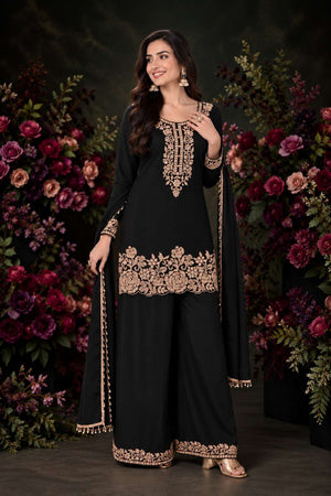 Aurraa Kabool Chinon Embroidered Pakistani Suit