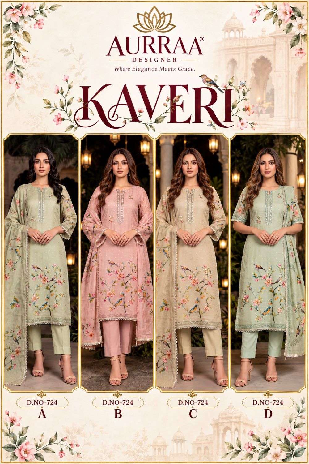 Aurraa Kaveri Pure Cotton Salwar Suit