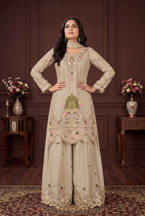 Aurraa Lavya Chinon Salwar Suit Set