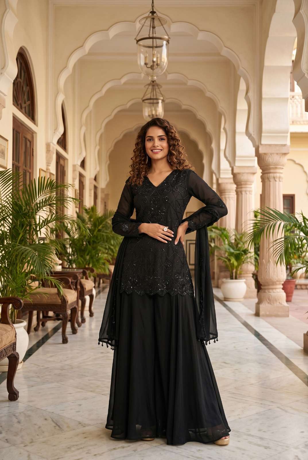 Aurraa Roohaa Vol-25 Chinon Heavy Embroidery Stitched Salwar Suit Set