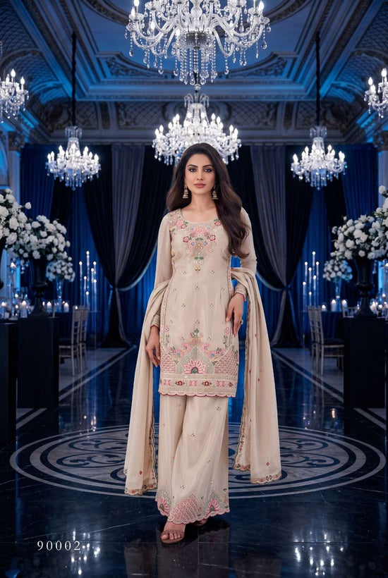 AURRAA SHEELA Silk Embroidery Pakistani Suit Set