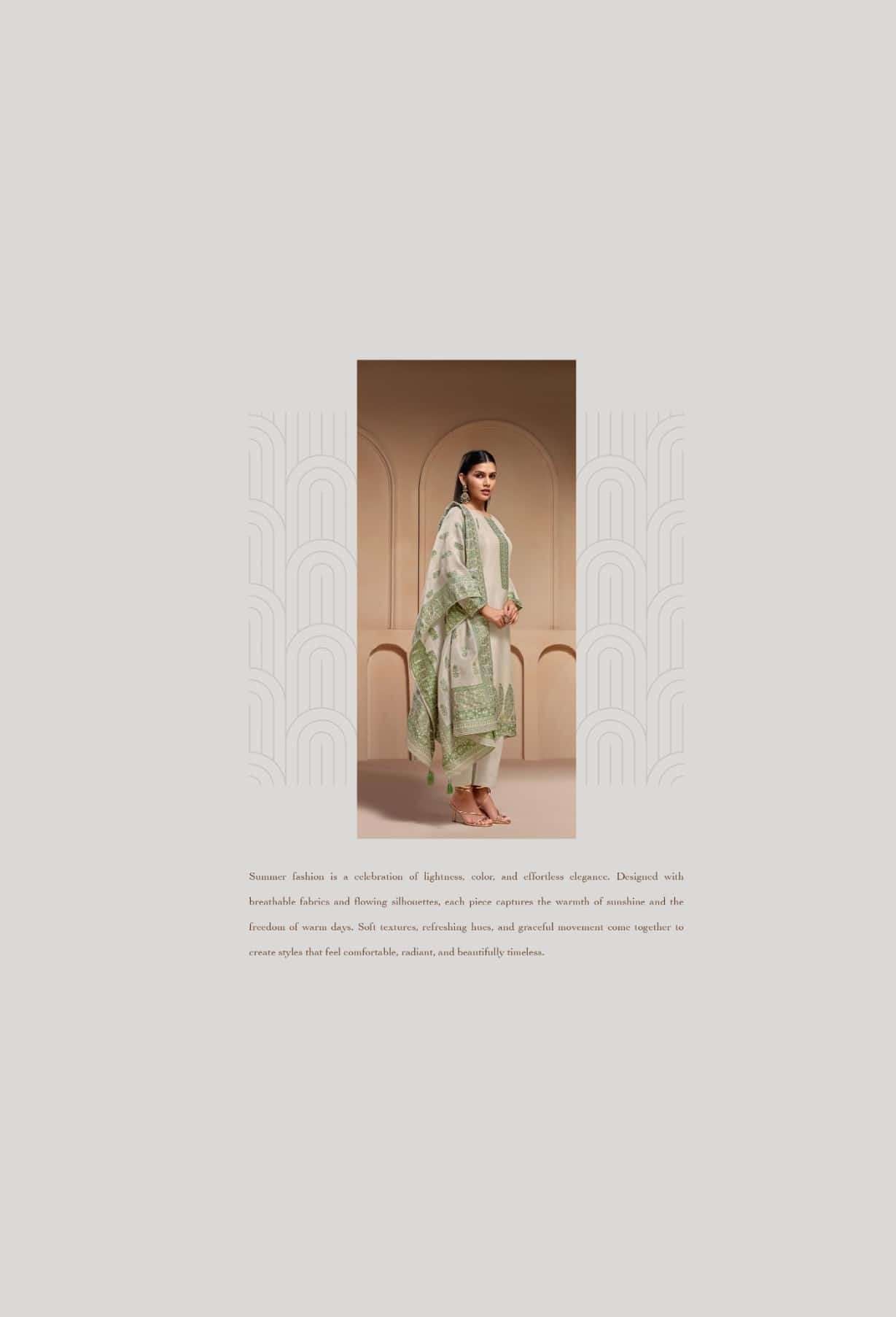 Avon Trendz Jashn Tissue Silk Dress Material