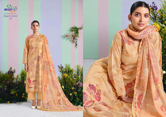 Avon Trendz Rangrez Summer Cotton Dress Material - Amrah Wholesale
