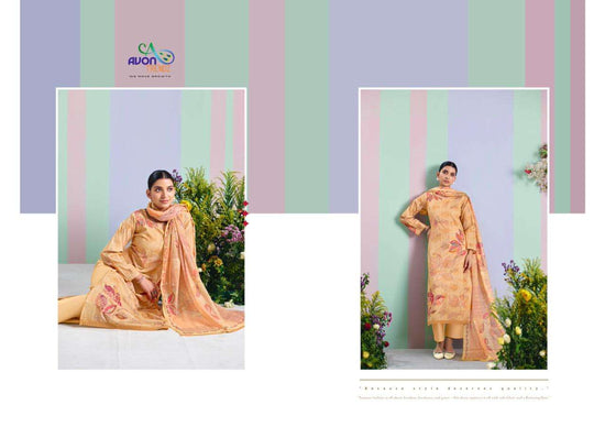 Avon Trendz Rangrez Summer Cotton Dress Material - Amrah Wholesale