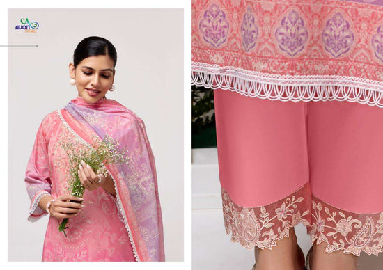Avon Trendz Satori Cotton Dress Material - Amrah Wholesale